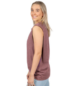 Ladies' Stone Wash Tank