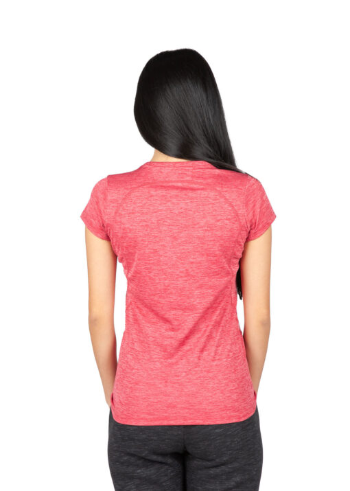 Ladies' 100% Polyester marl Tee