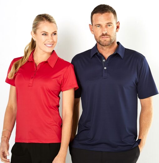 Mens Argent Short Sleeve Polo