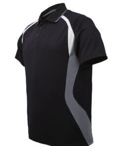 Unisex Adult Sports Panel Polo With Mini Honey Comb Panel