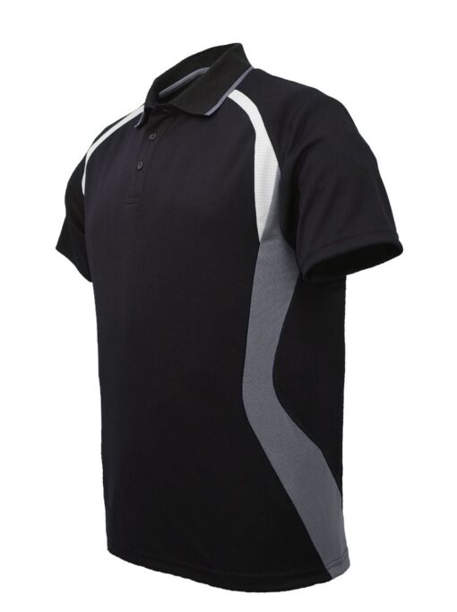 Unisex Adult Sports Panel Polo With Mini Honey Comb Panel