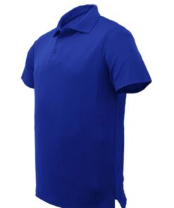 Unisex Adult Plain 100% Cotton Pique Polo