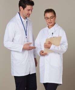 Unisex Long Sleeve Lab Coat