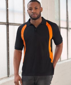 Mens Olympian Contrast Cool Dry Polo