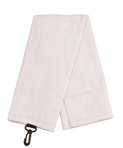 100% Cotton Golf Towel With Hook