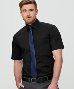 Men's Cotton/Poly Stretch Short Sleeve Shirt