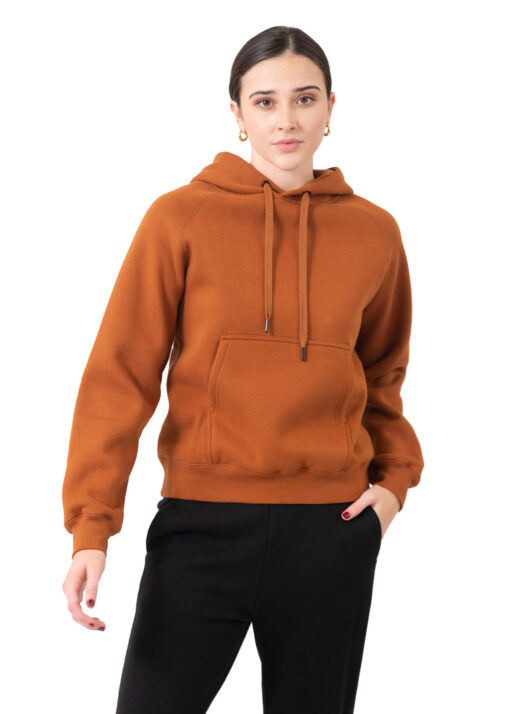 Ladies Cotton Care Kangaroo Pocket Hoodie