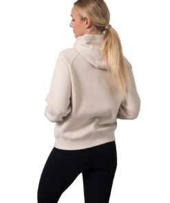 Ladies Cotton Care Kangaroo Pocket Zipper Hoodie