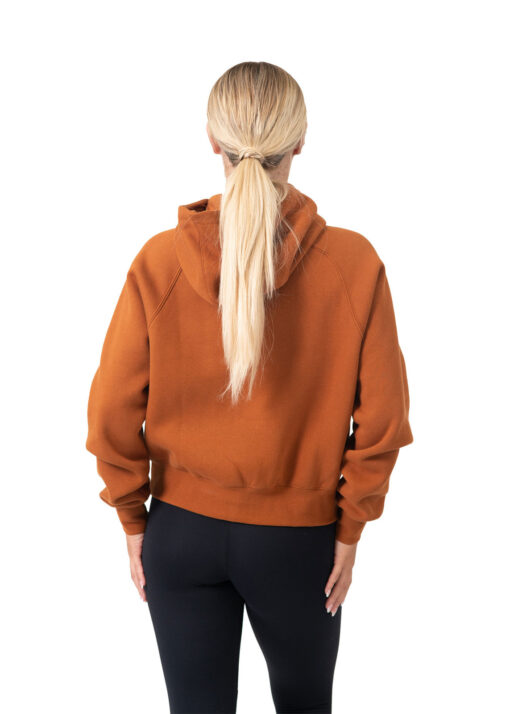 Ladies Cotton Care Half-Zip hoodie