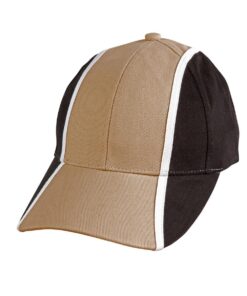 H/B/C tri-color baseball cap