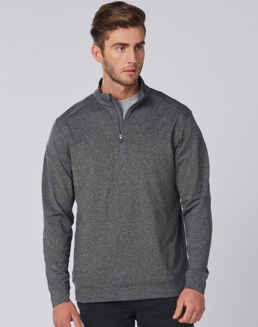 Men's Half Zip L/S Sweat Top