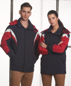 bathurst tri-color jacket with hood