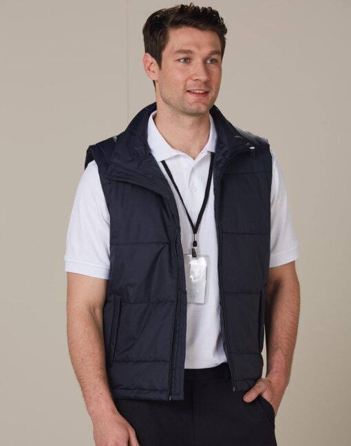 Men's Nylon Rip-stop Padded Vest