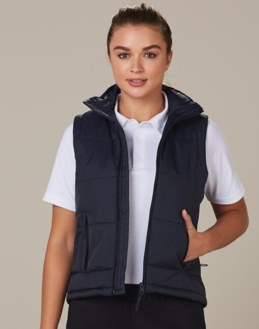 Ladies' Nylon Rip-stop Padded Vest