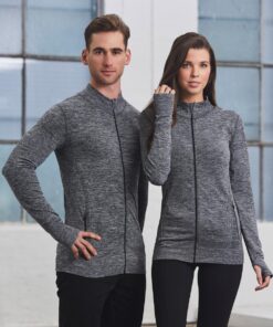 Unisex Seamless Heather Jacket