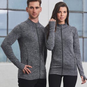 Unisex Seamless Heather Jacket