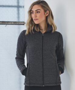 Ladies' Heather Bonded Fleece Jacket