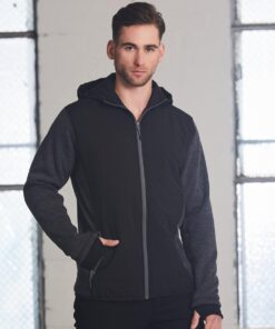 Men's Heather Sleeve/Quilted Body Jacket