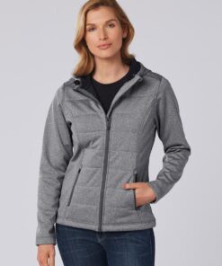 Ladies' Cationic Quilted Jacket