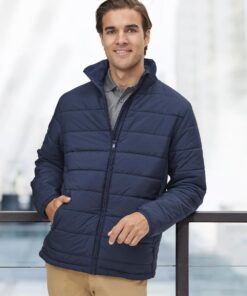 Men's Sustainable Insulated Puffer Jacket (3D Cut)