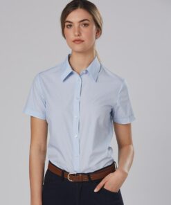 Women's Fine Stripe S/S Shirt