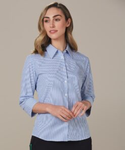 Women's Balance Stripe 3/4 Sleeve Shirt