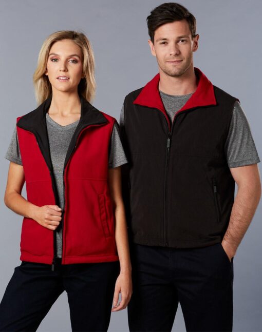 Unisex reversible vest