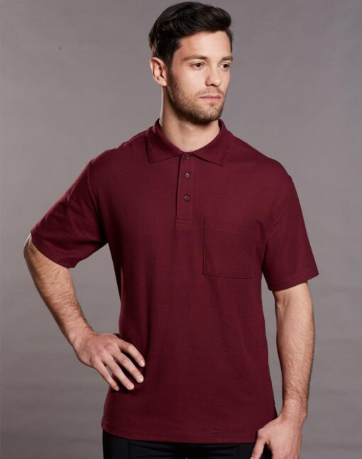 Pocket short sleeve polo