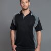 Men's mini waffle coold polo