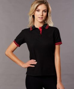 Ladies' Truedry Contrast S/S Polo