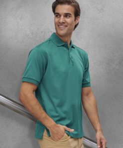 Men's Sustainable Poly/Cotton Corporate S/S Polo