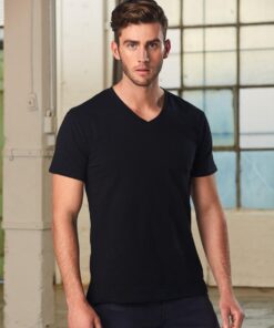 Men's V-Neck Short Sleeves Tee