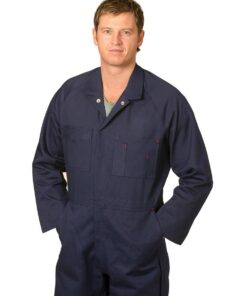 Men's Cotton Drill Coverall-Stout