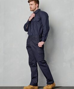 drill pant pocket on leg / long fit