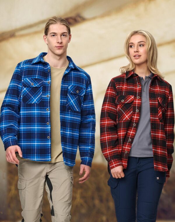 Adults' Quilted Flannel Shirt