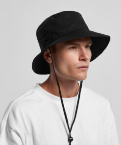 Wide Brim Bucket Hat