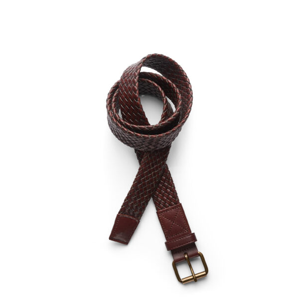 Braided Leather Belt