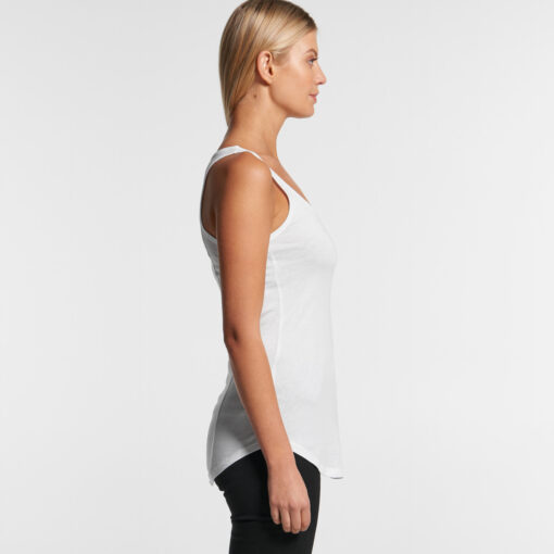 Wo's Dash Racerback Tank