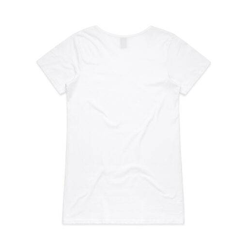 Wo's Bevel V Neck Tee