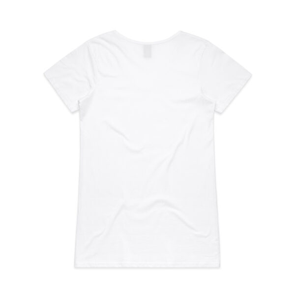 Wo's Bevel V Neck Tee