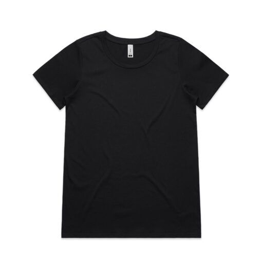 Wo's Shallow Scoop Tee