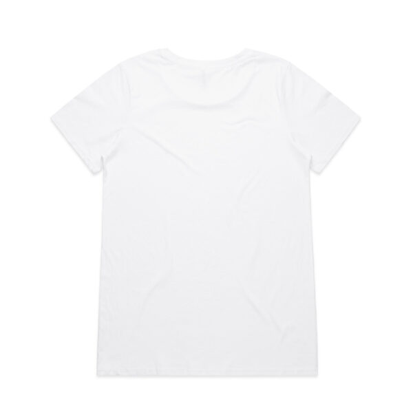 Wo's Shallow Scoop Tee