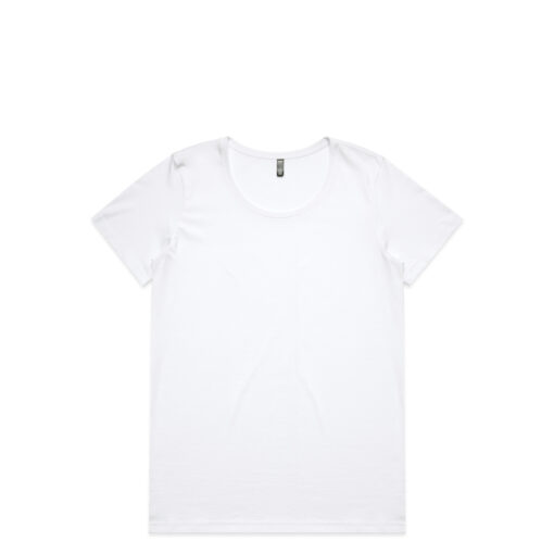 Wo's Maple Scoop Tee