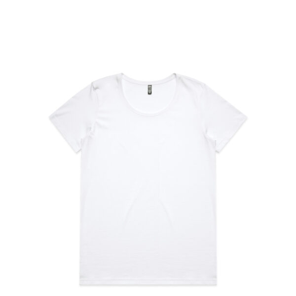 Wo's Maple Scoop Tee