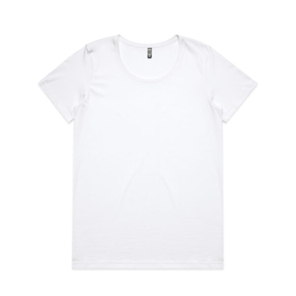 Wo's Maple Scoop Tee