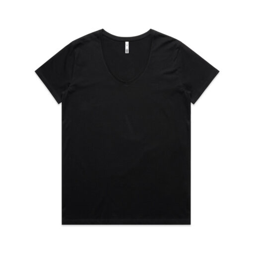 Wo's Maple V Neck Tee