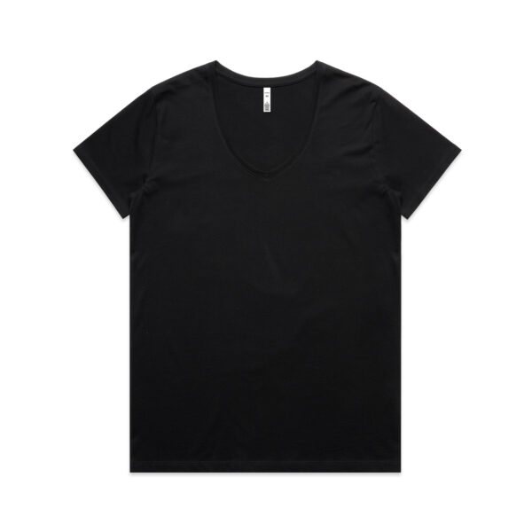 Wo's Maple V Neck Tee