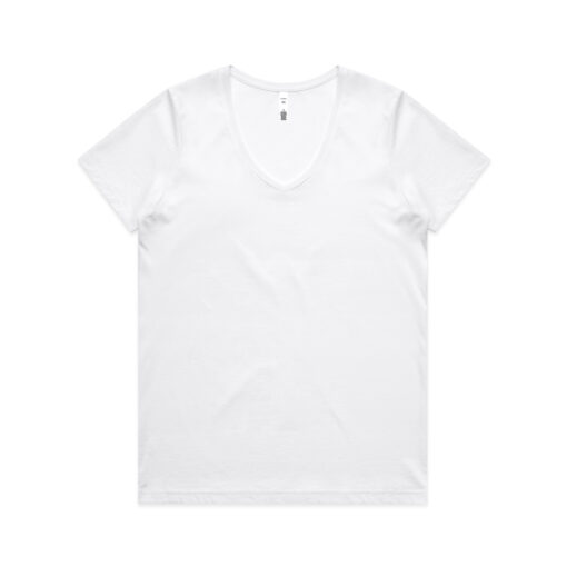 Wo's Maple V Neck Tee