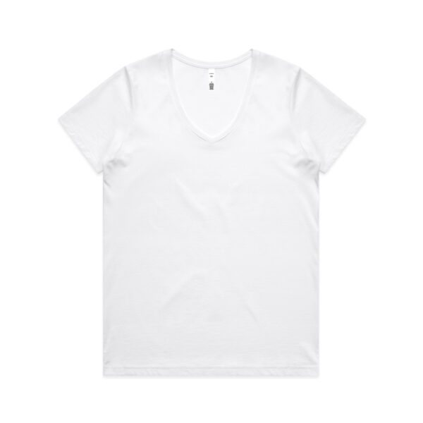 Wo's Maple V Neck Tee