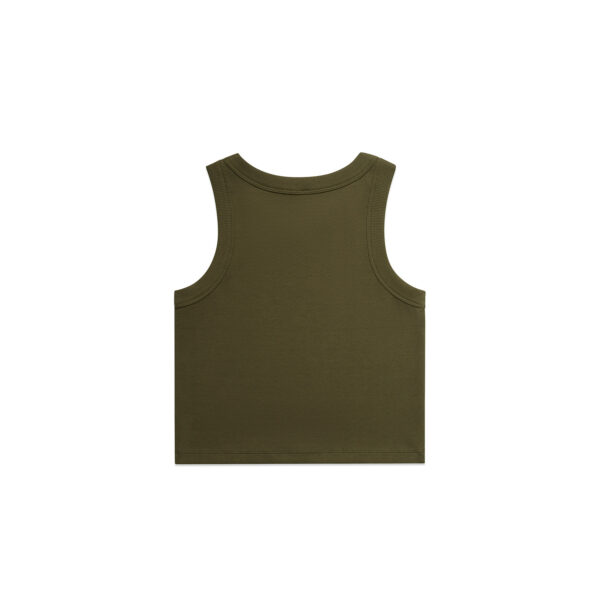 Wo's Organic Rib Crop Tank